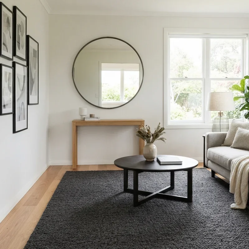 Dark Gray Carpet Living Room Ideas