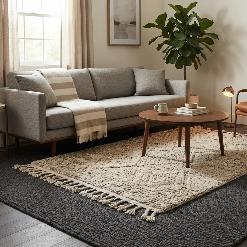 Dark Gray Carpet Living Room Ideas