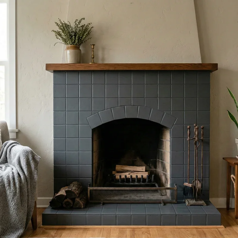 Can You Paint Fireplace Tile
