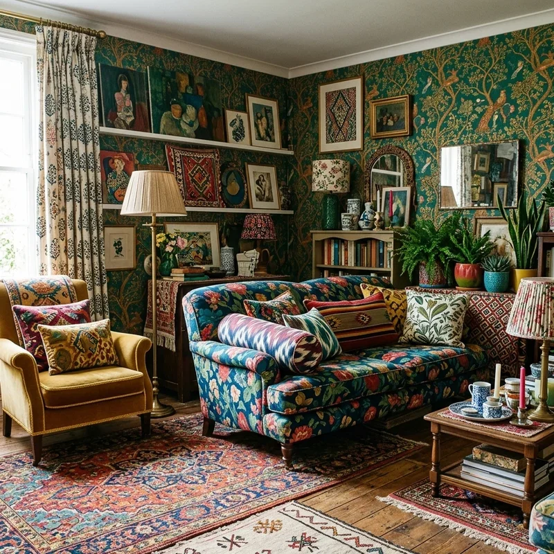 Maximalist Living Room Ideas