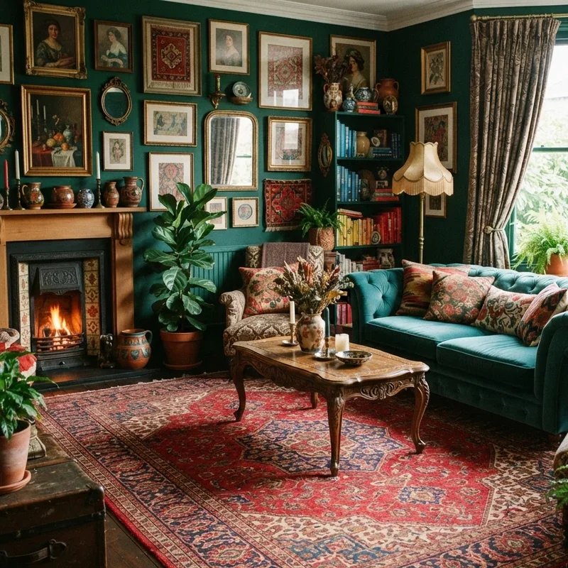 Red Persian Rug Living Room Ideas
