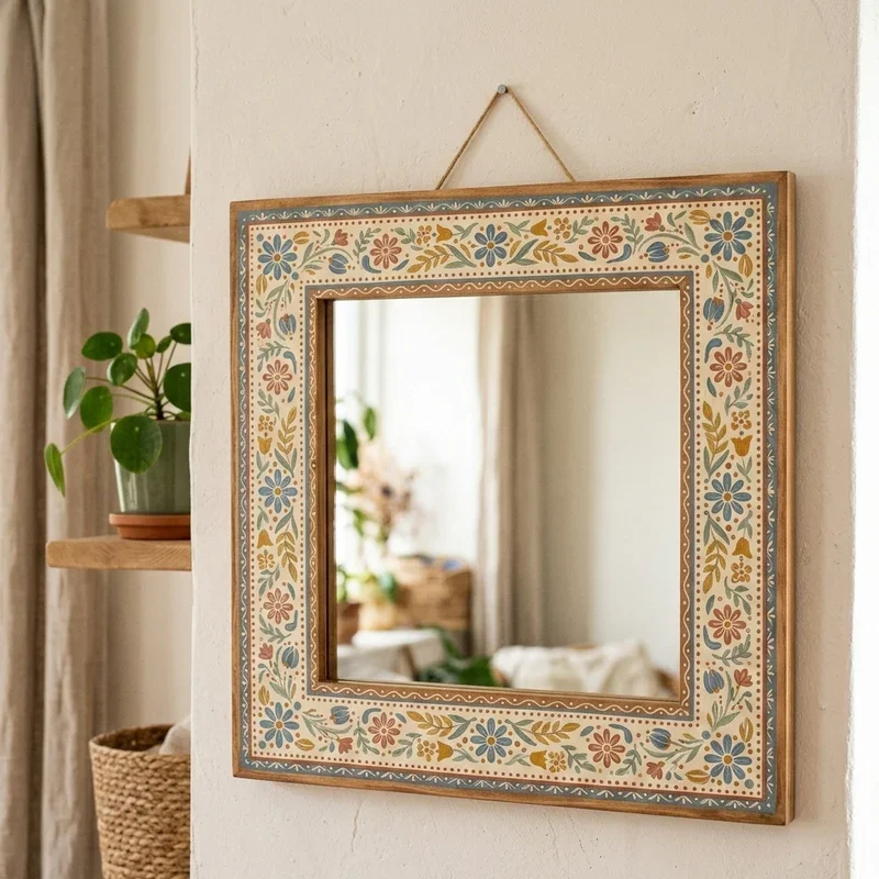 DIY Mirror Frame Decorating Ideas