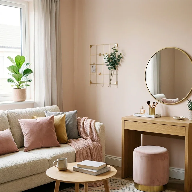 Girly Living Room Ideas