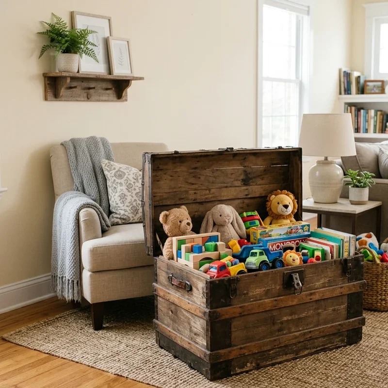 Living Room Toy Storage Ideas