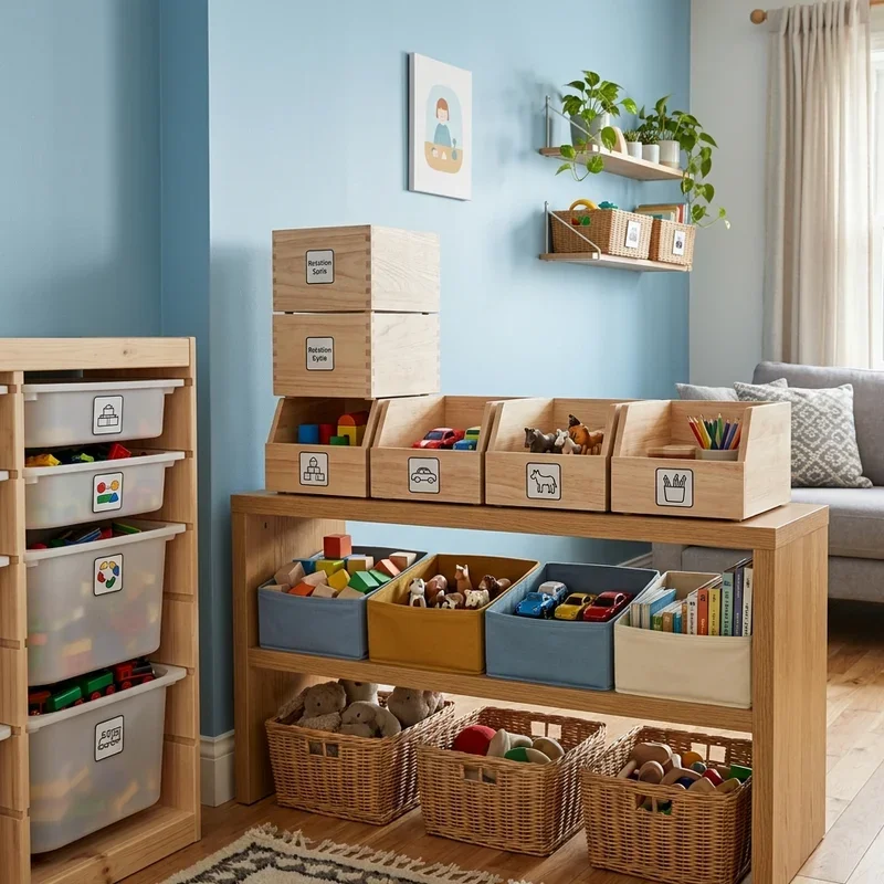 Living Room Toy Storage Ideas