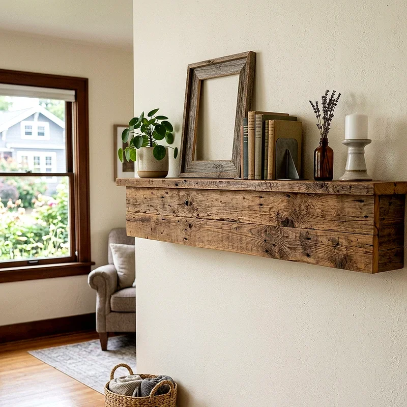 Mantel Without Fireplace Ideas