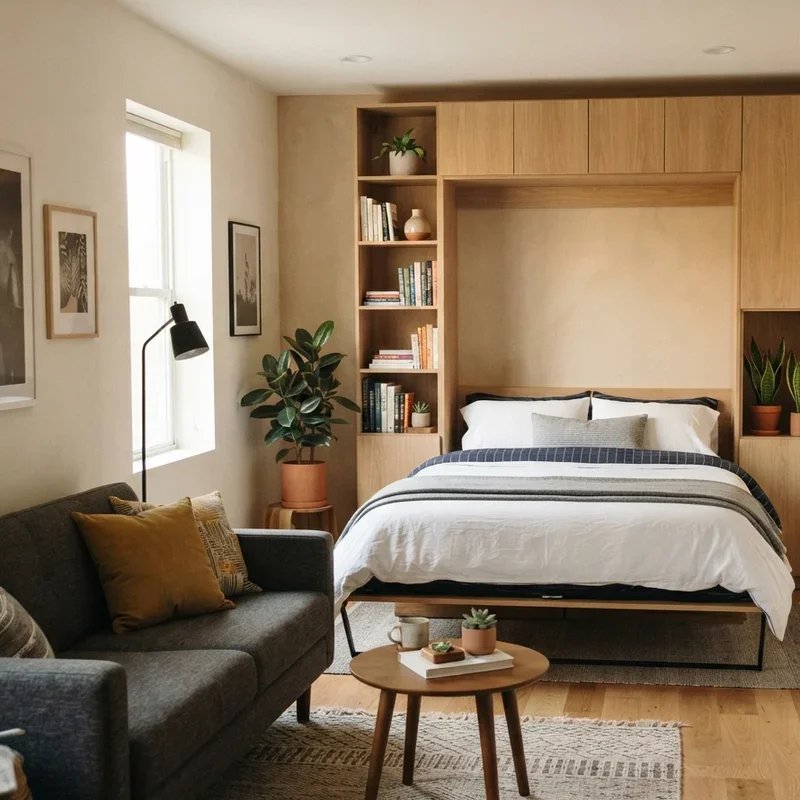 Living Room Bedroom Combo Ideas