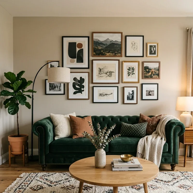 Modern Chesterfield Sofa Living Room Ideas