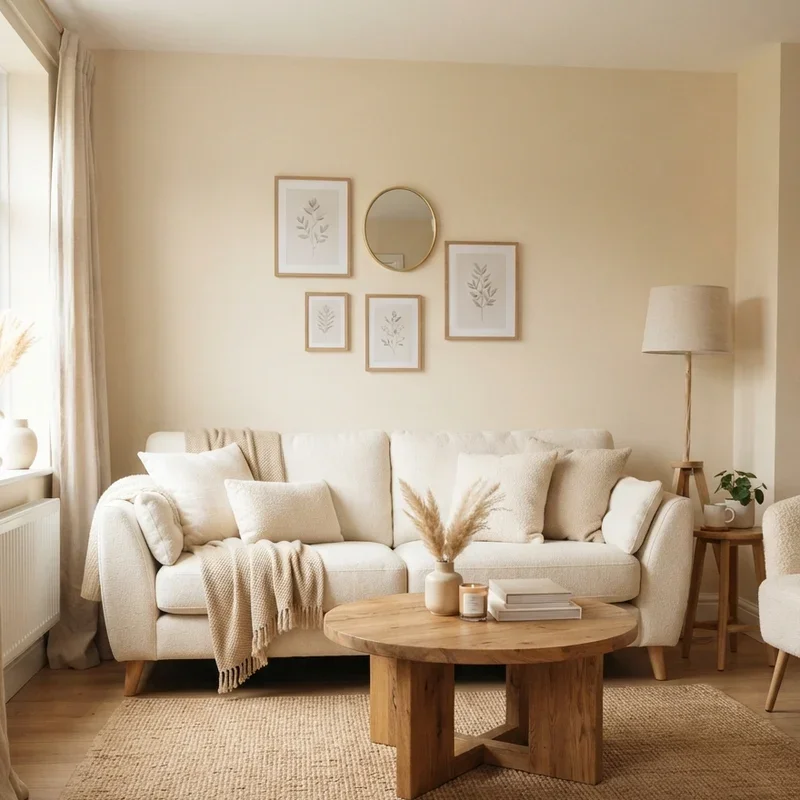 Cream Living Room Ideas