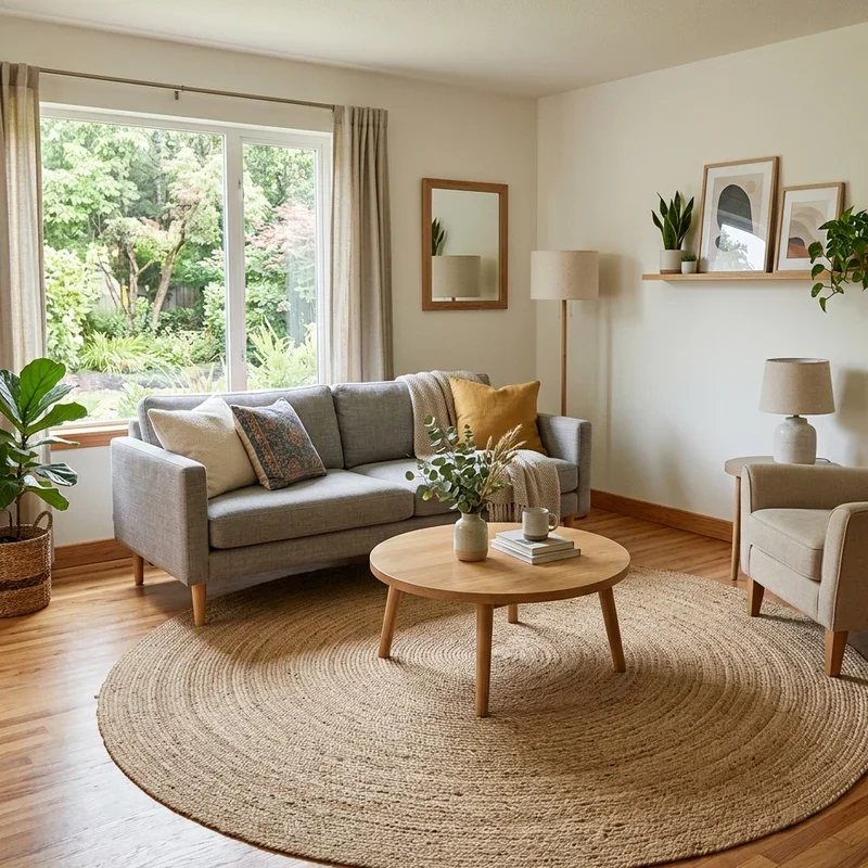 Square Living Room Ideas
