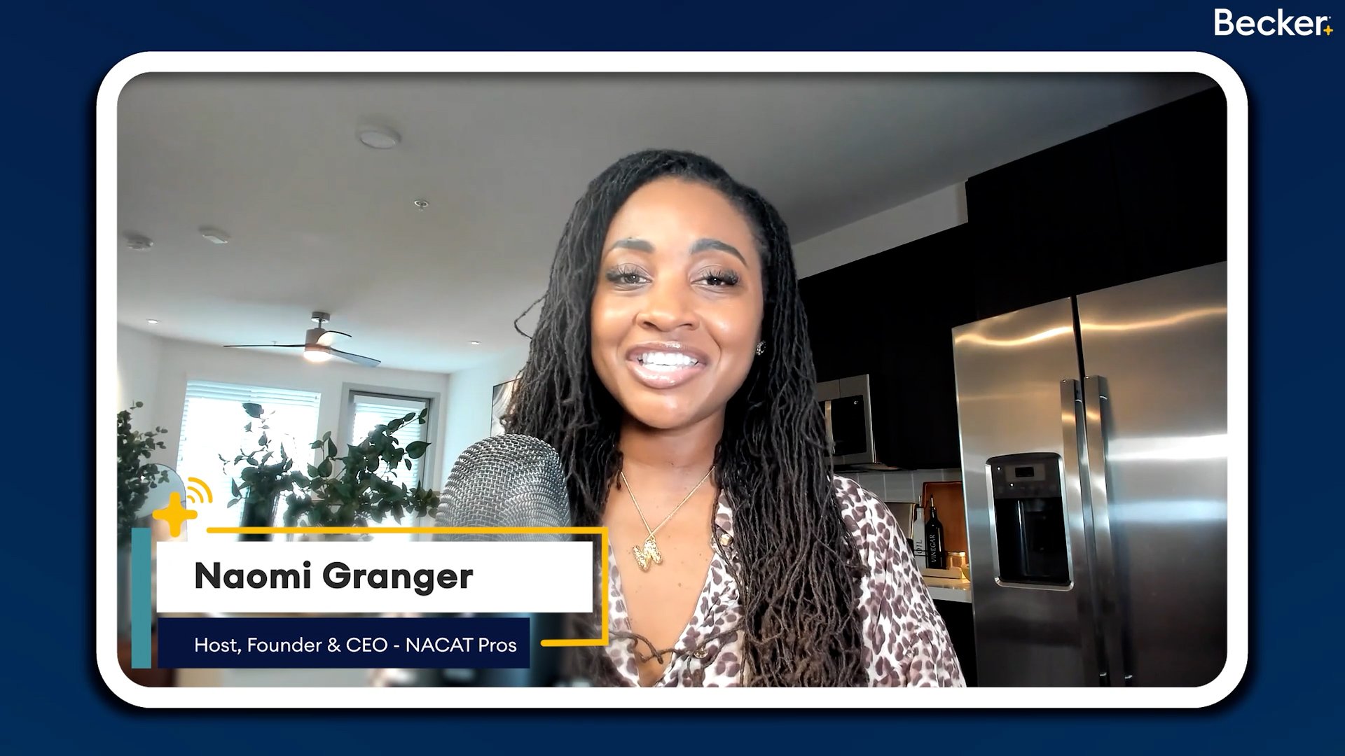 Becker Accounting Podcast snippet with Naomi Granger and Bruce Anderson.