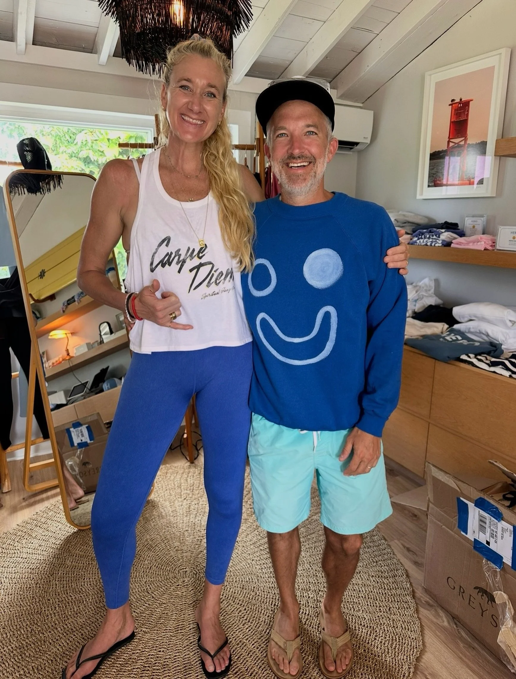Happiest Birthday to this legend @jonkraz - our absolute favorite man of Montauk!! 
Thank you for all the unconditional love you&rsquo;ve given us since day one @herobeachclub ❤️🎉🌊☀️🏄🏐