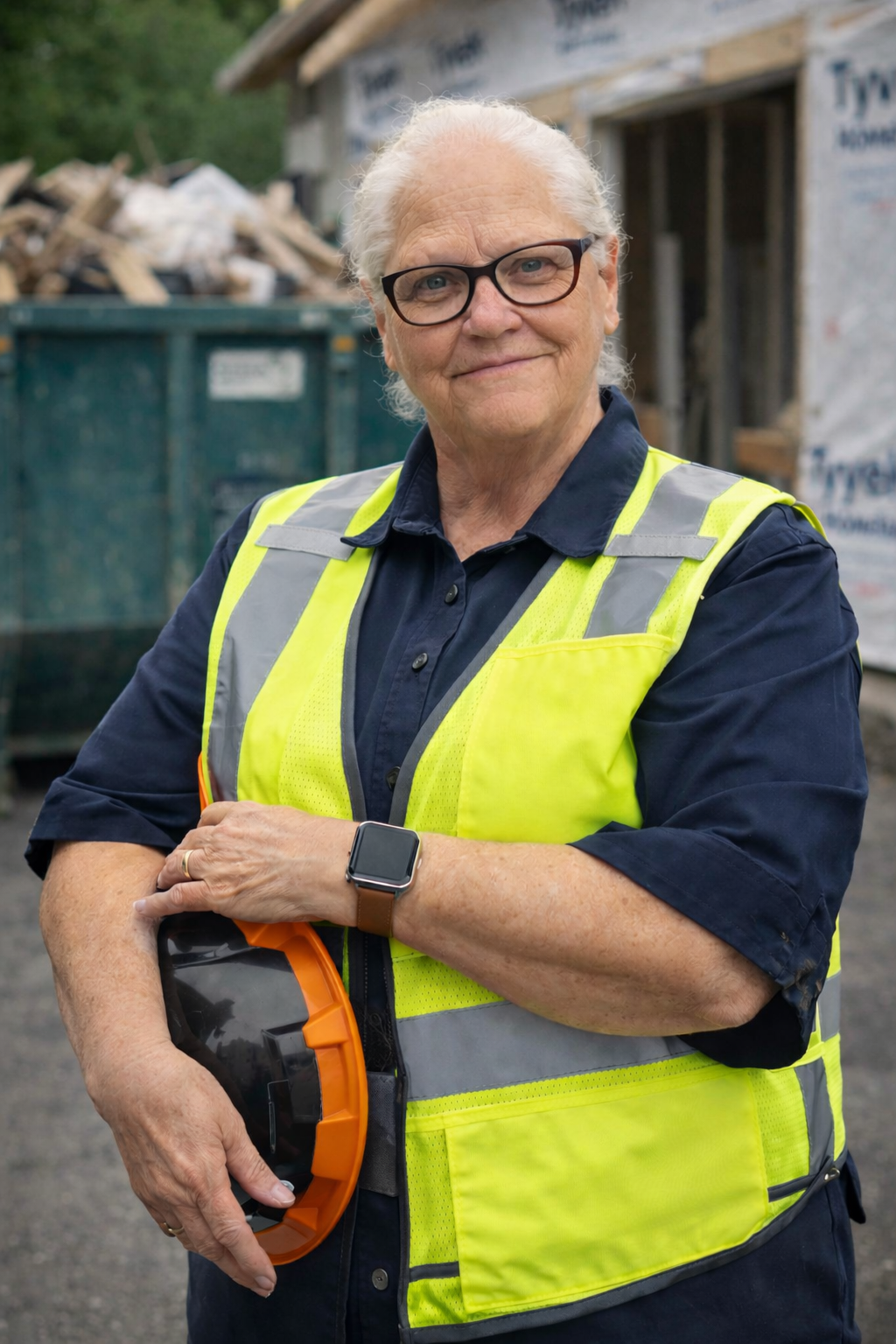 Donna Greer, founder and owner of Preferred Solutions & Containers LLC, providing container rental and property services.