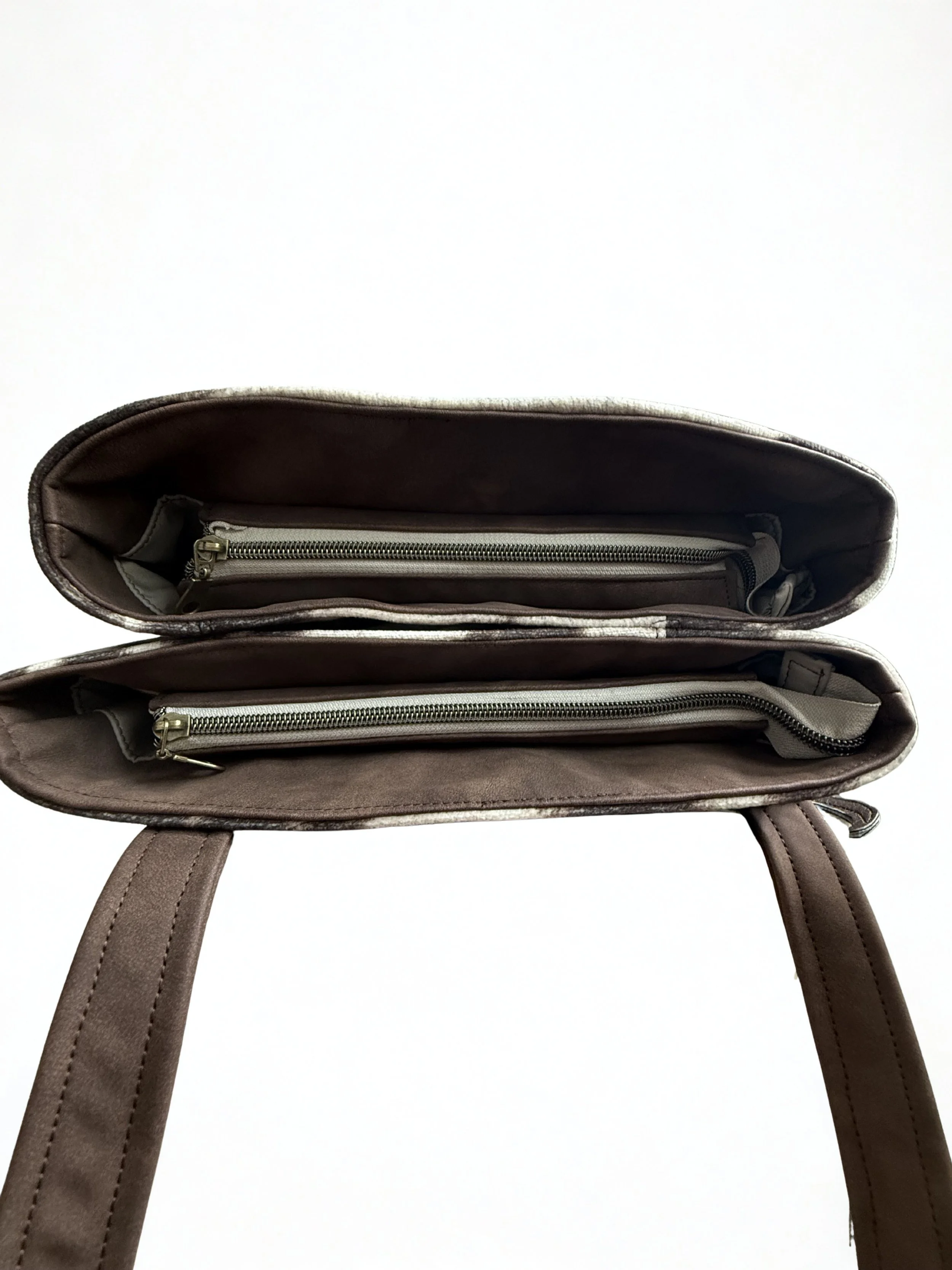 Dallas Bag Cow Print Top View.jpg