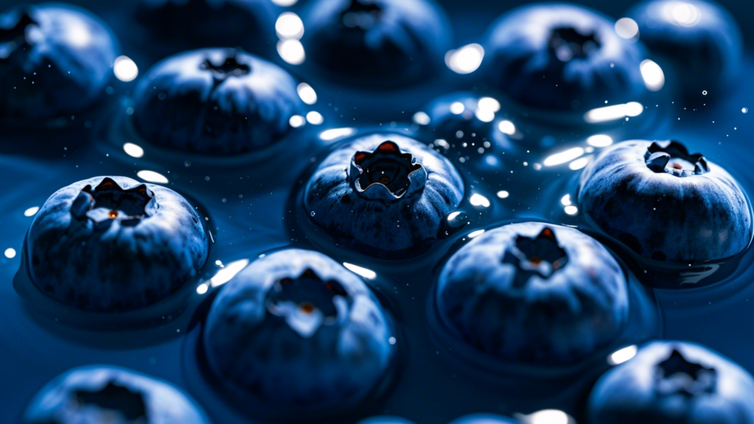 Blueberries signifying antioxidant IV therapy