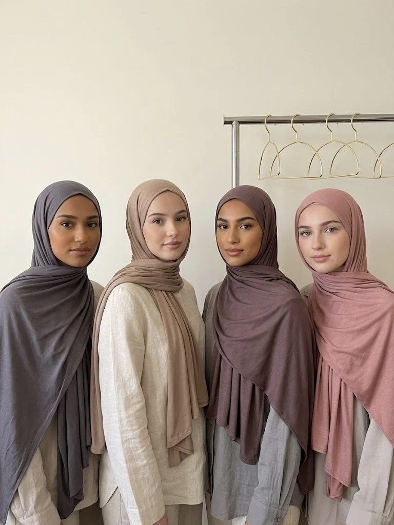 Jersey Hijab & Hijab Cap