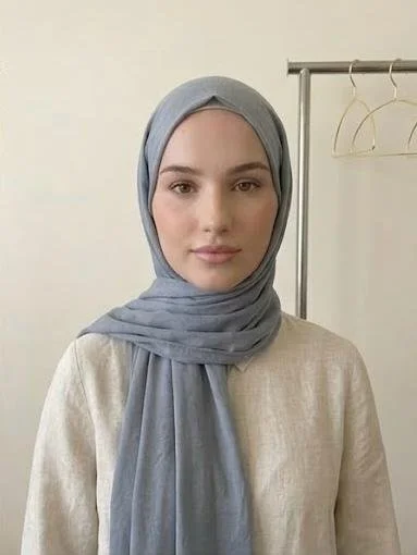 Double Stitched Modal Hijab & Hijab Cap