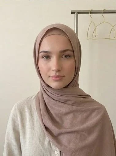 Double Stitched Modal Hijab & Hijab Cap