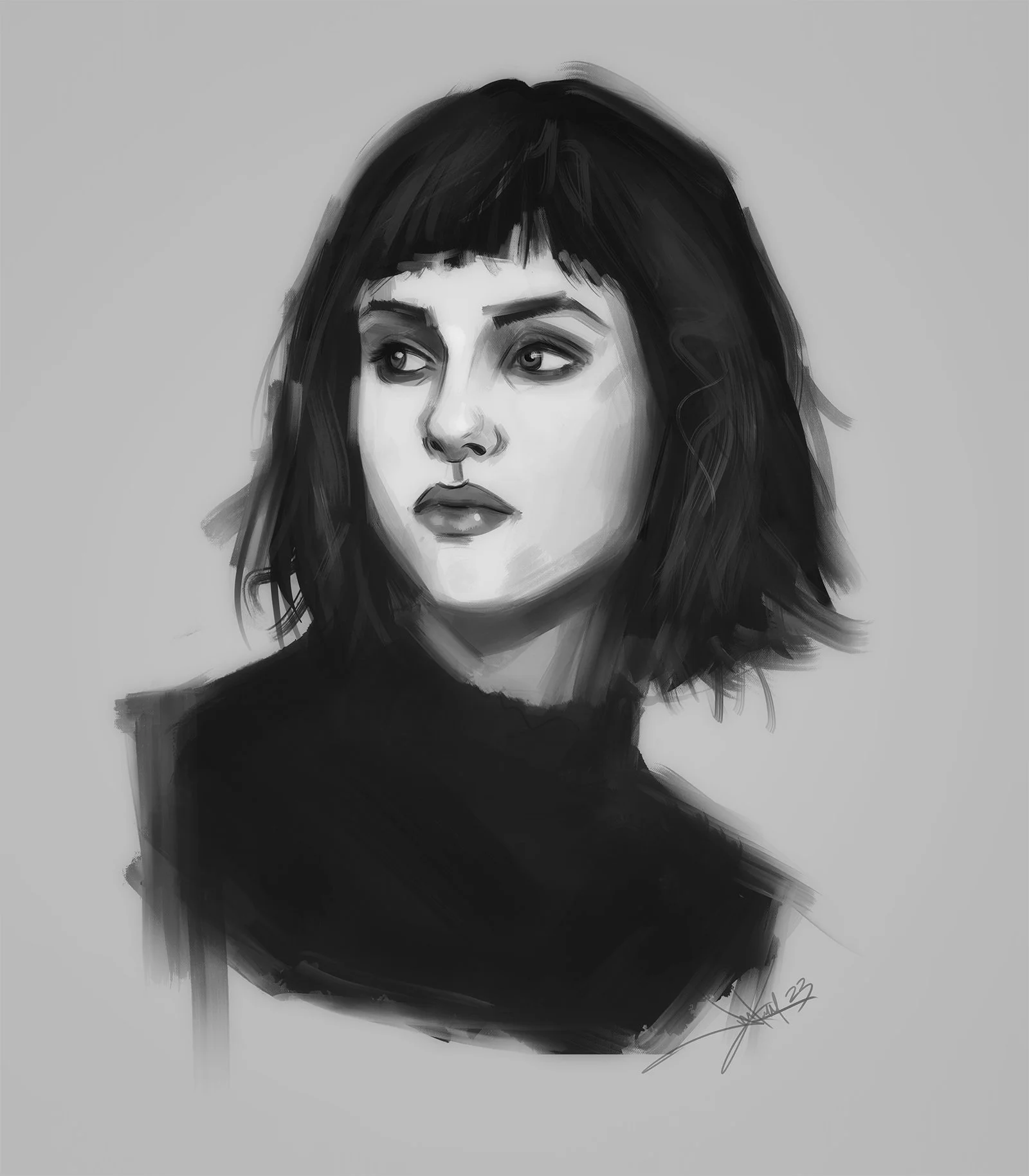 %22Emily Greene%22 Character Concept (greyscale%222024 Update).jpg