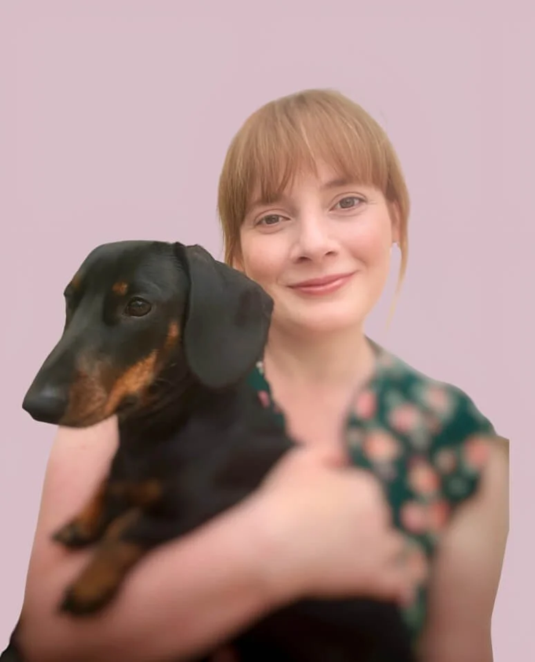 Your Eventra founder and her dog