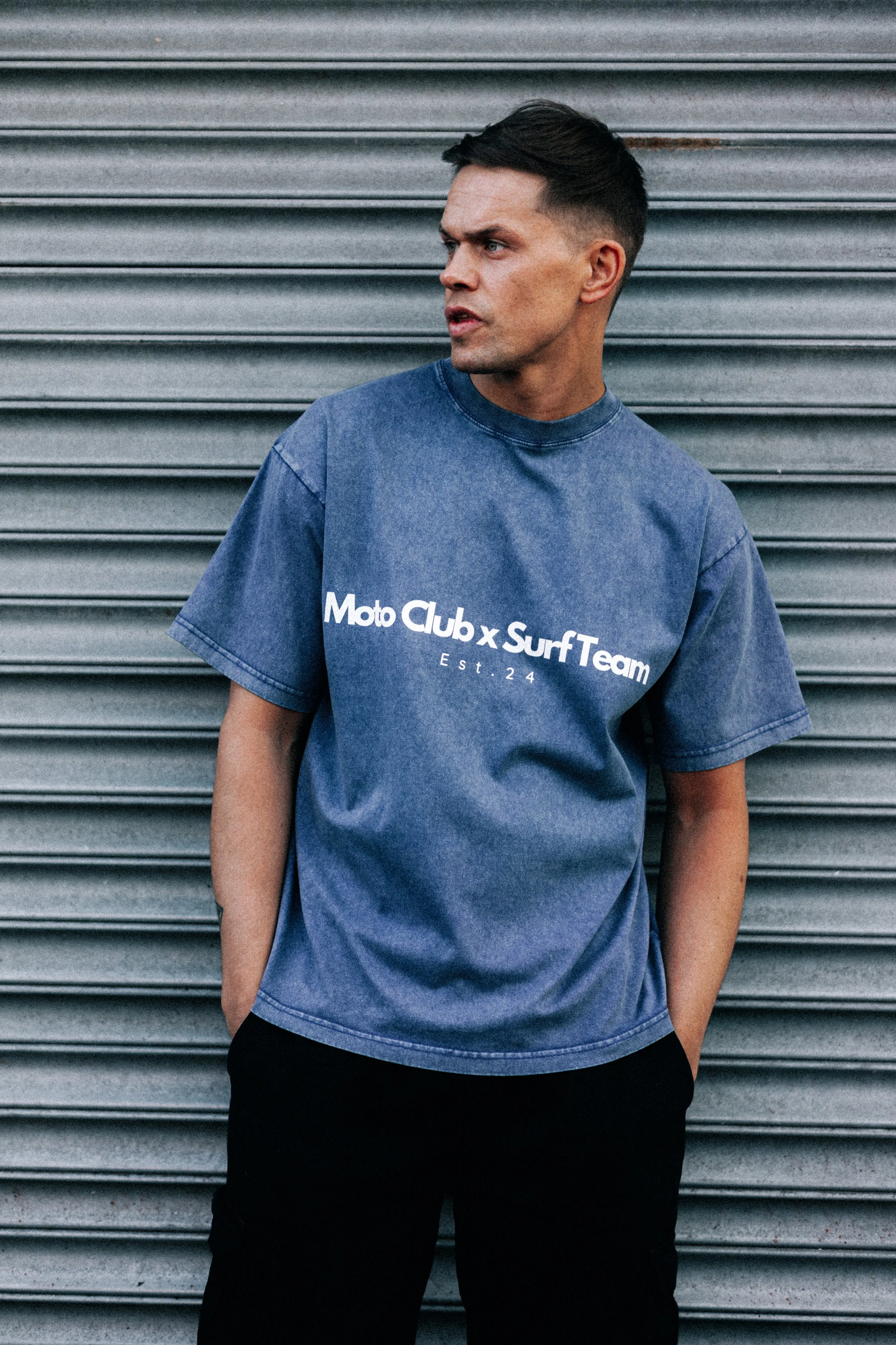 Lifestyle brand photography for Hartlepool clothing brand Moto Club