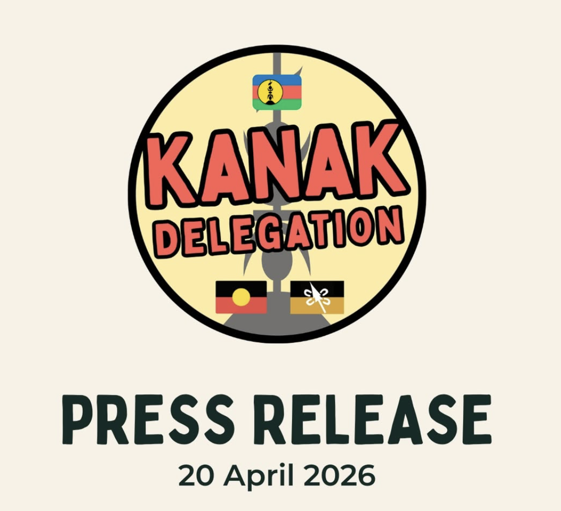 KANAK DELEGATION PRESS RELEASE