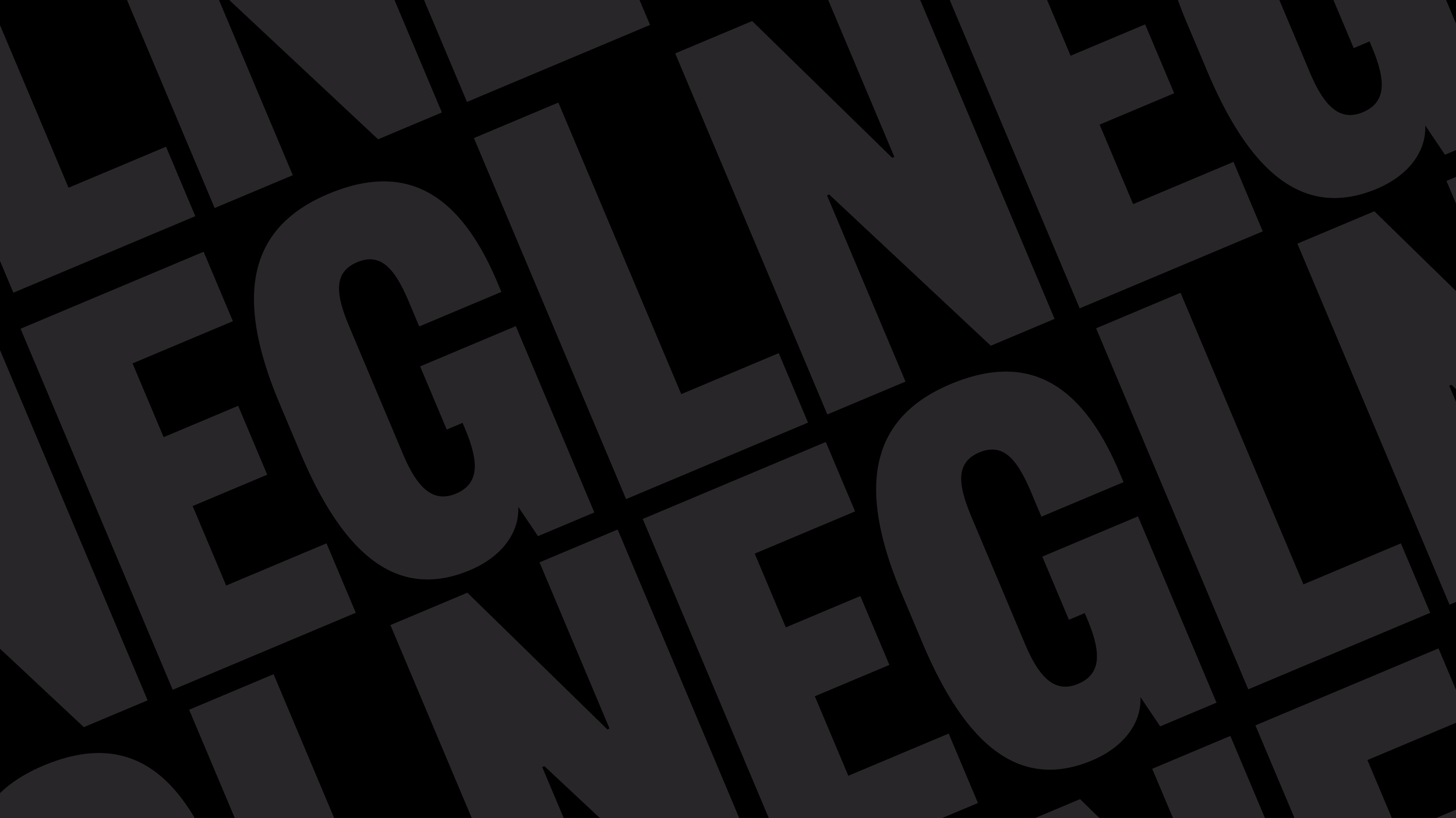 Black background with large, dark gray, overlapping text reading 'ELECTION' in various orientations.