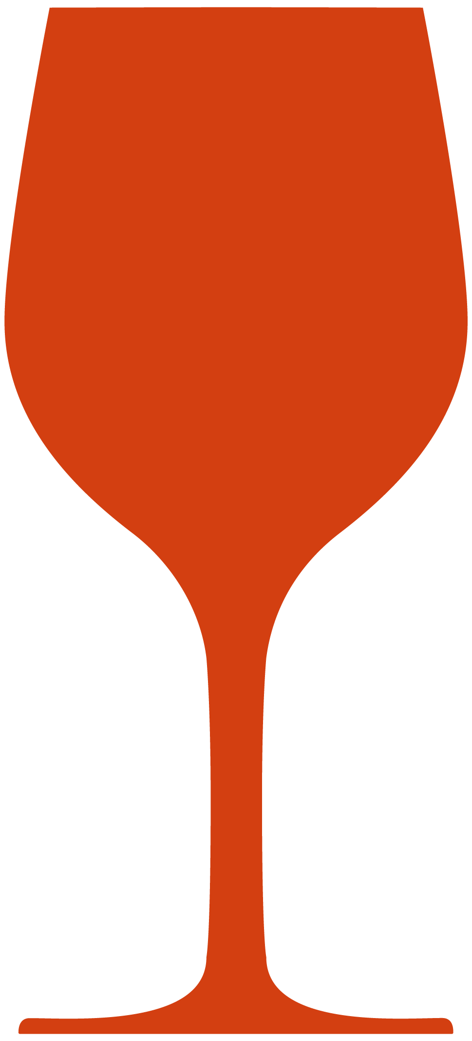 Abbildung eines Weinglases