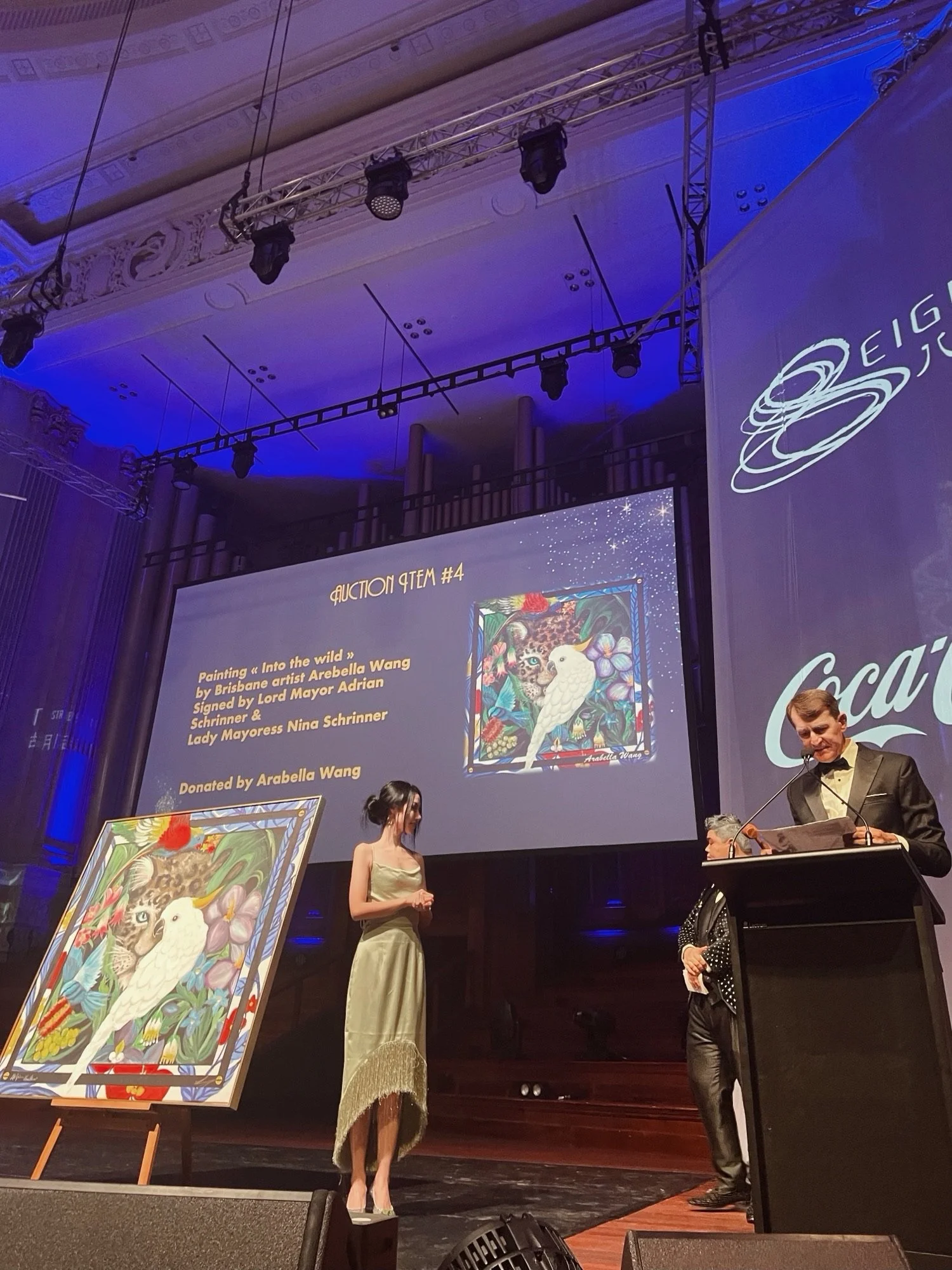 Art Charity Auction for Media8 Singing Competition - Into The Wild