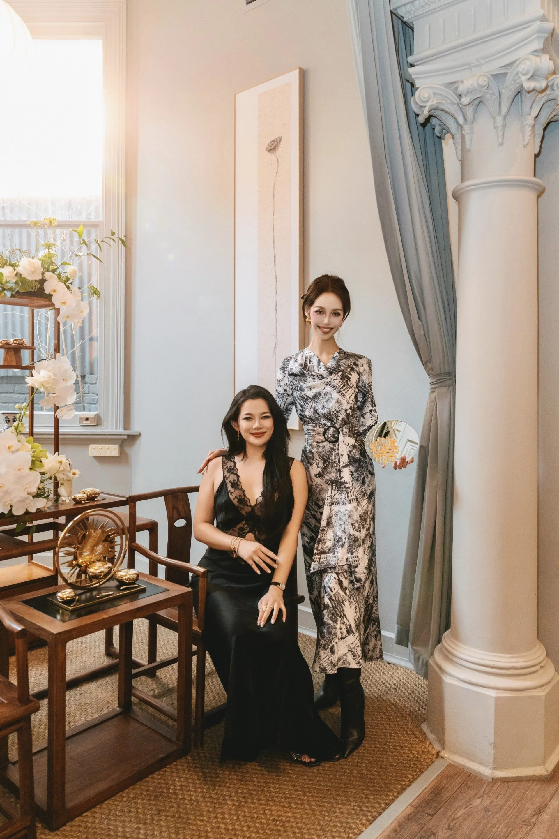 Discovering Beauty — A Hand-Painted Mirror Event with Clarins Melbourne