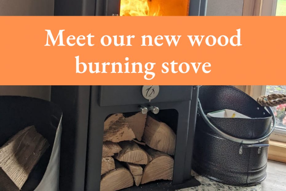 Meet our new woodburning stove!