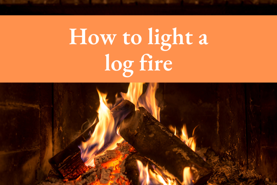 How to light a log fire: the fool-proof guide