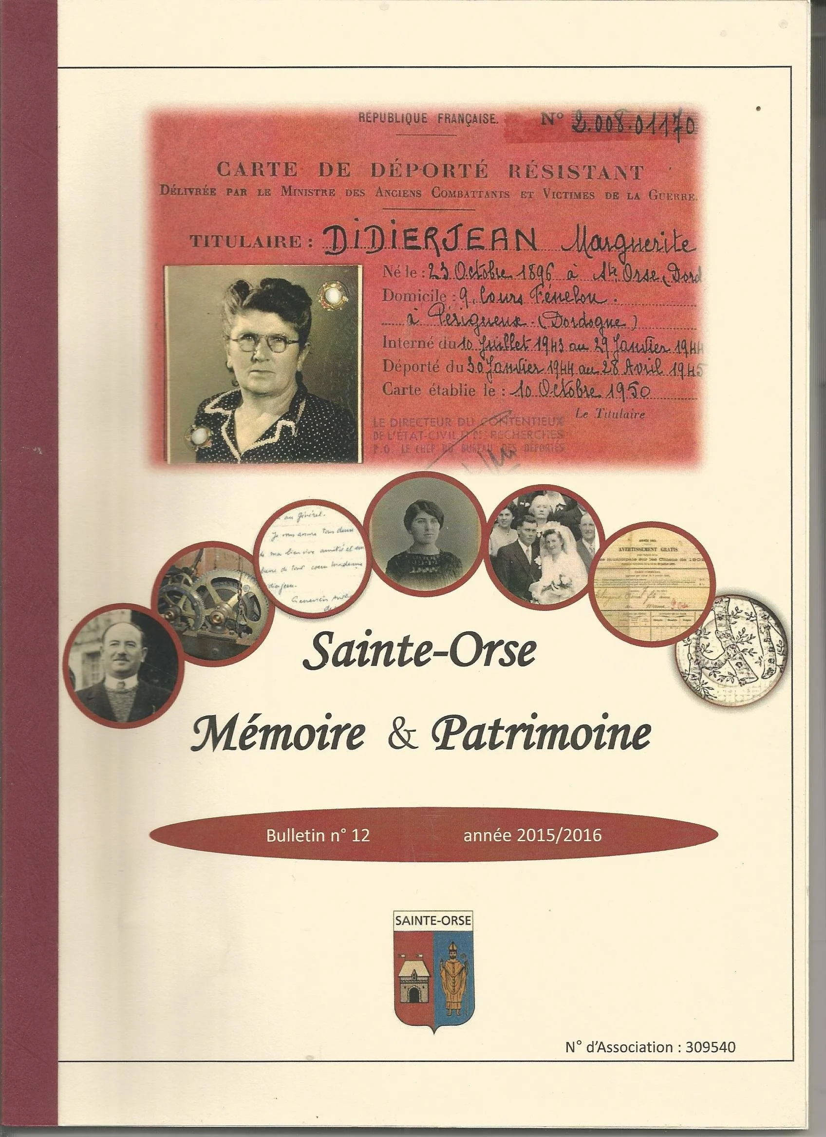 Bulletin annuel  n°12 (2015-2016)