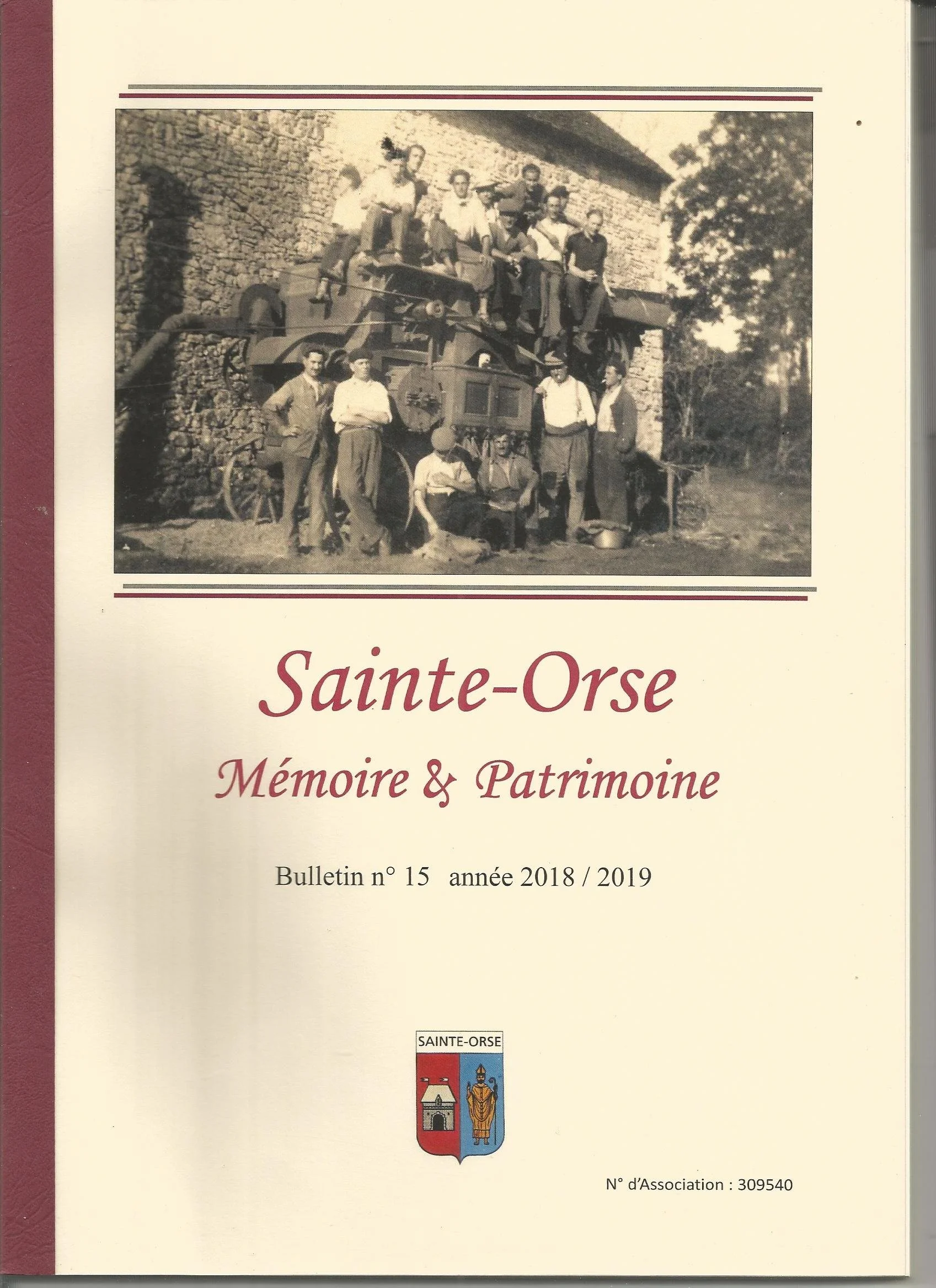 Bulletin annuel  n°15 (2018-2019)