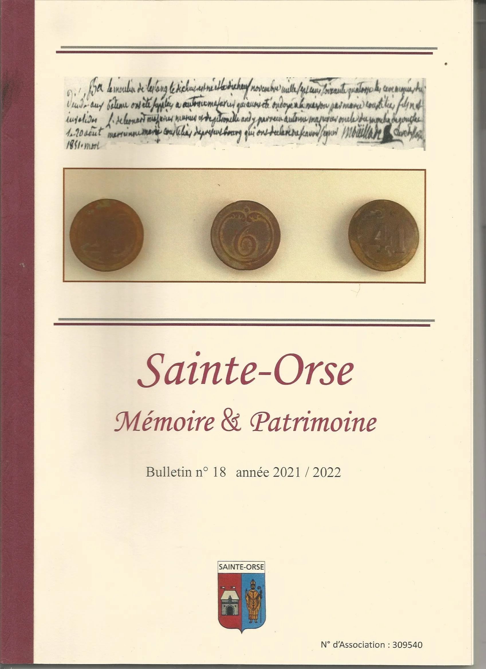 Bulletin annuel  n°18 (2021-2022)