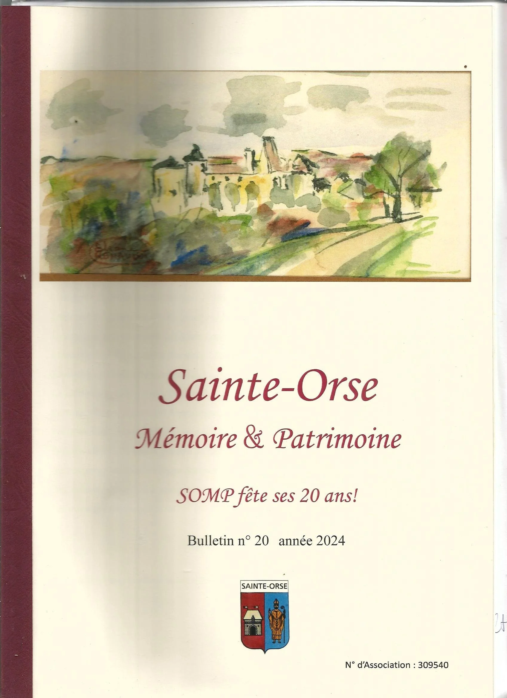 Bulletin annuel n°20 (2023-2024)