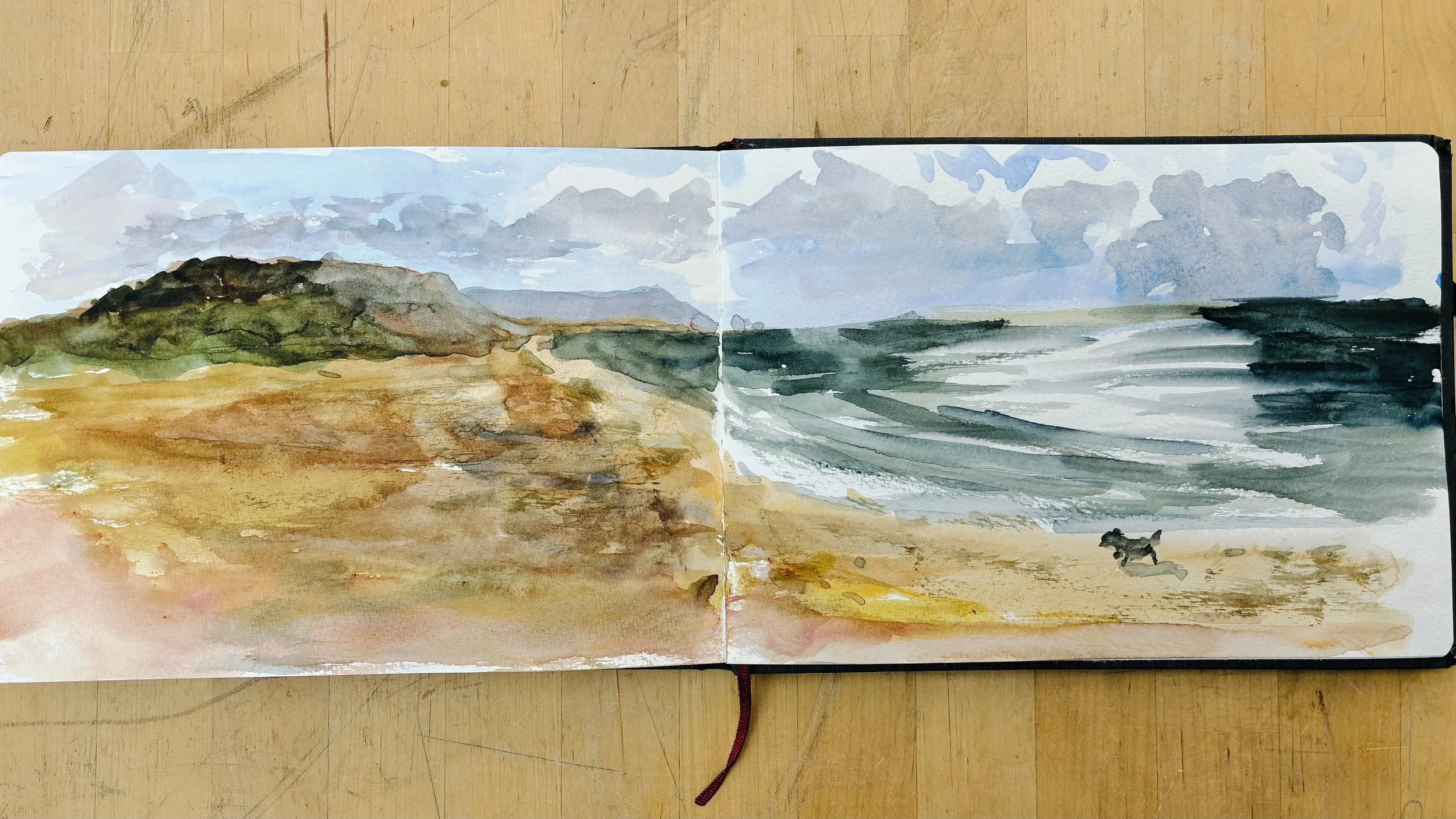 A sketch of Hengistbury Head