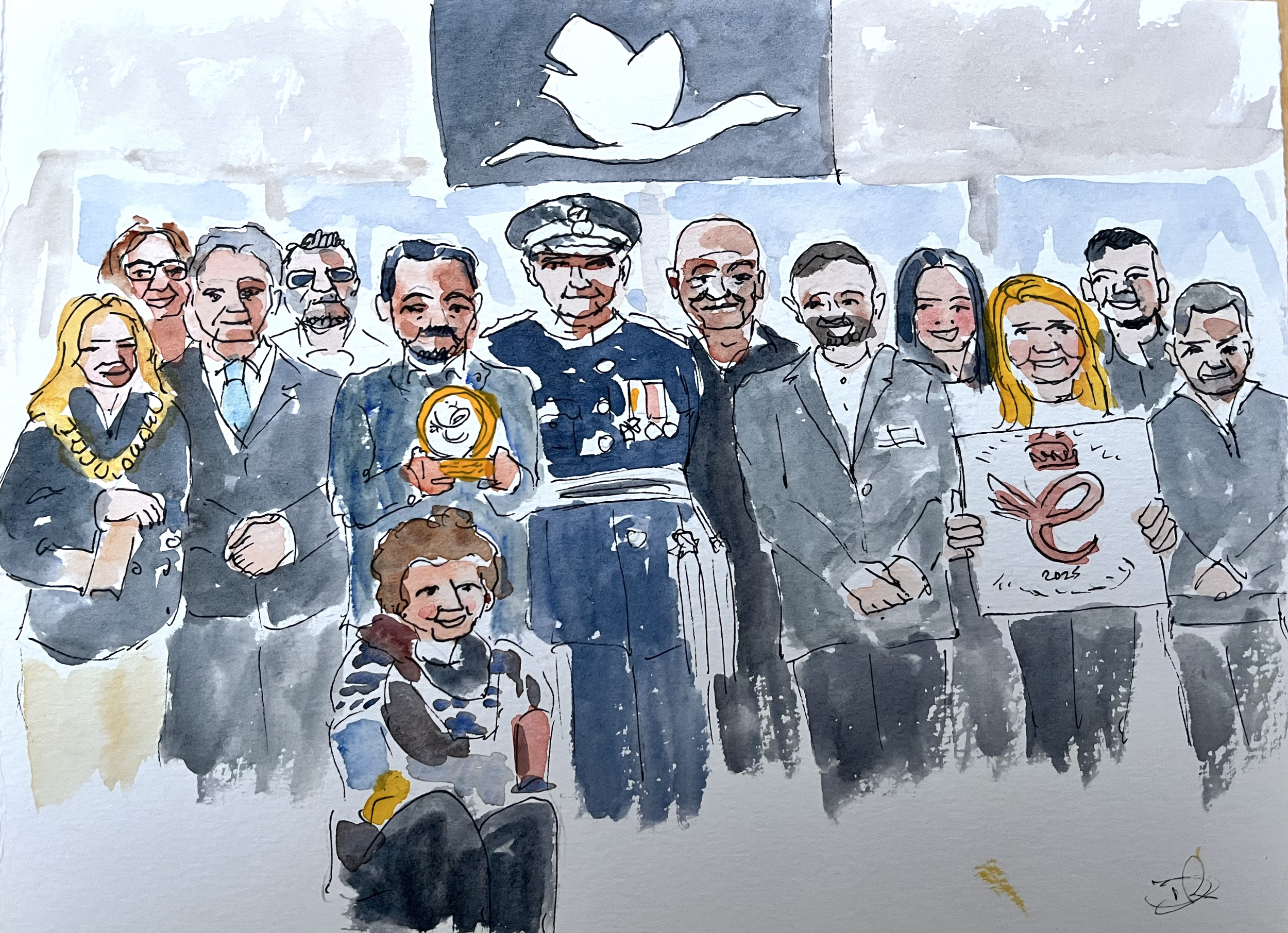 Kings award for industry presented to the Silver Crane Co, Poole