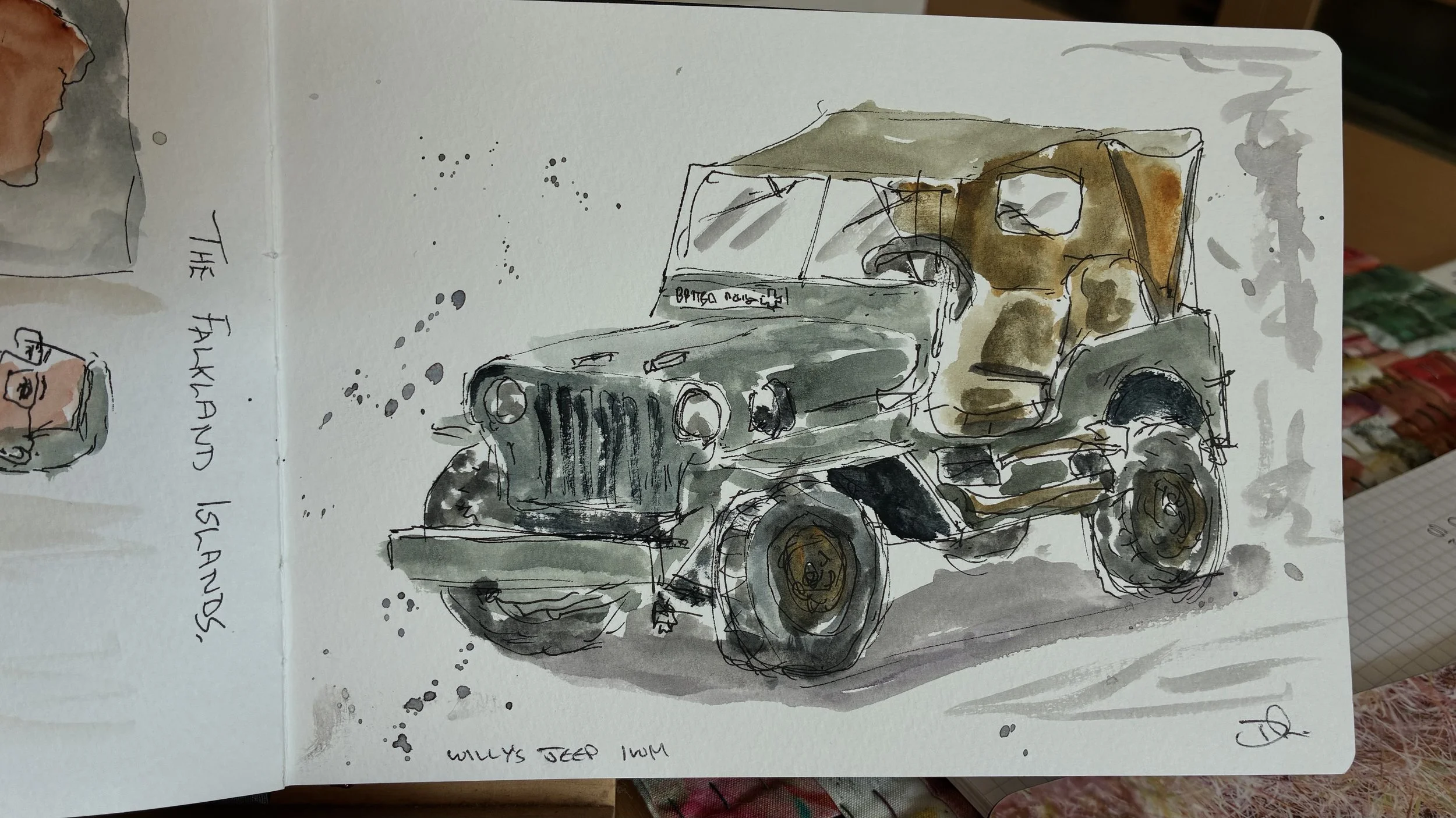 Sketching in London