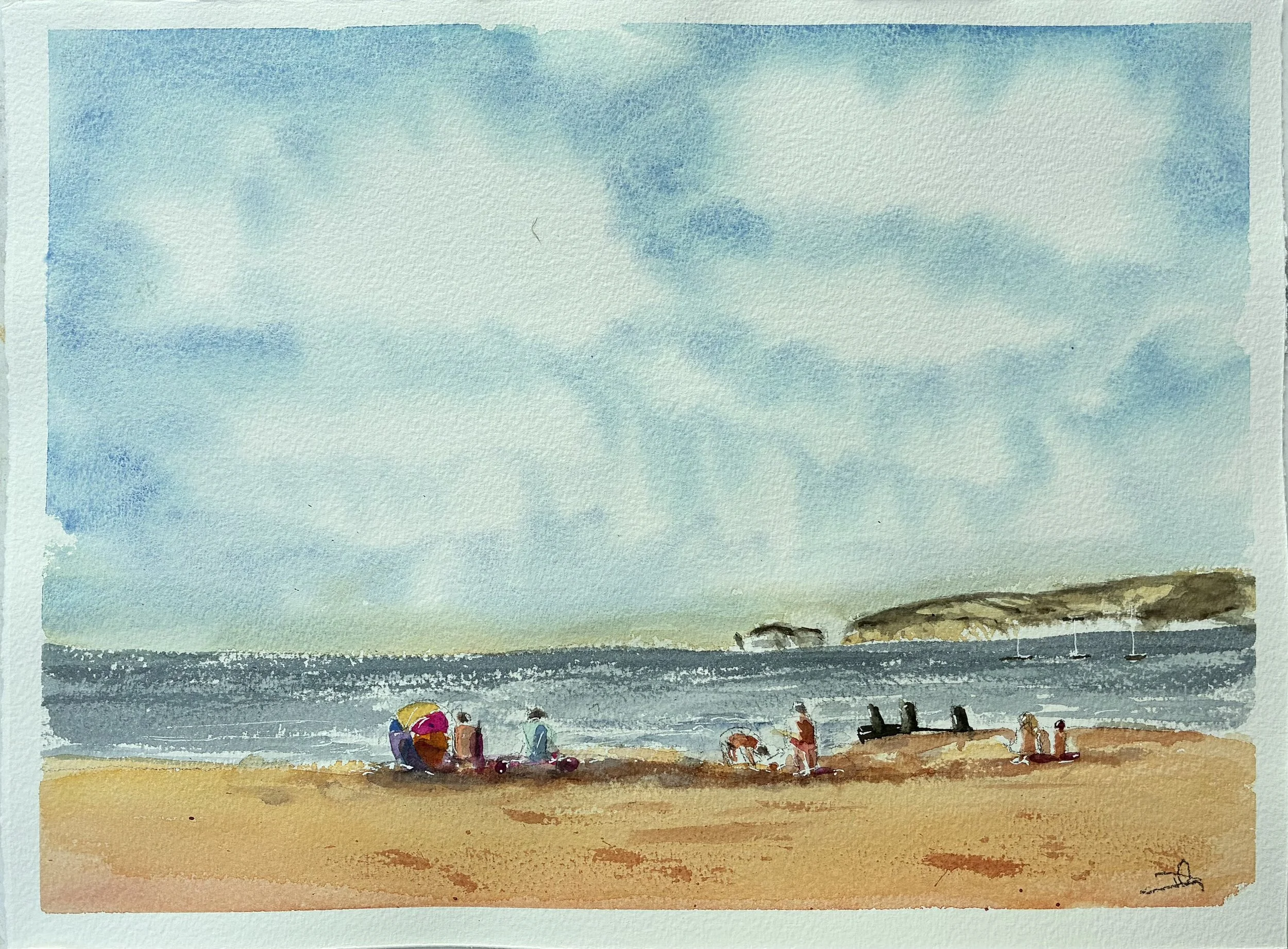 A morning at the beach