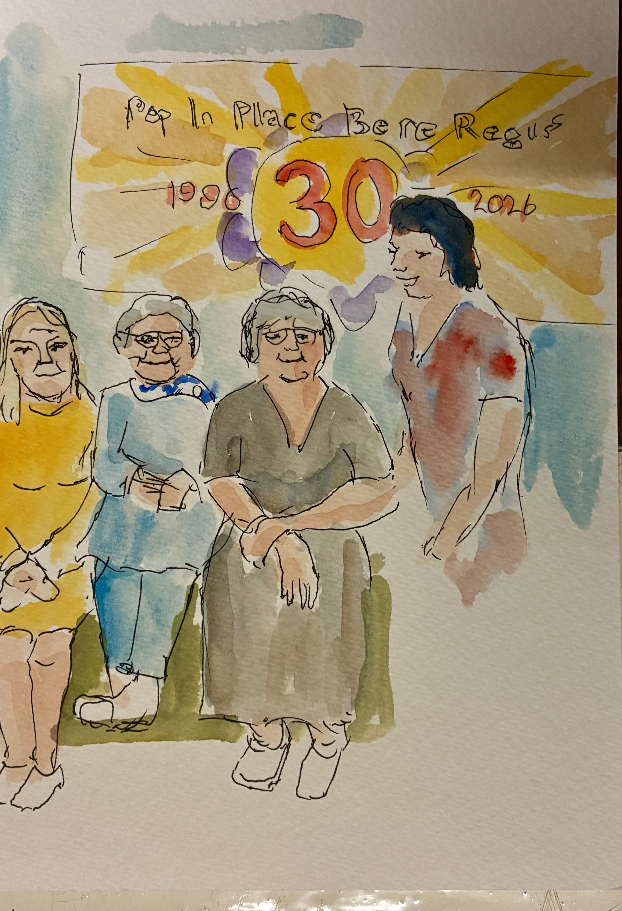 Pop in place, Bere Regis. 30th Anniversary