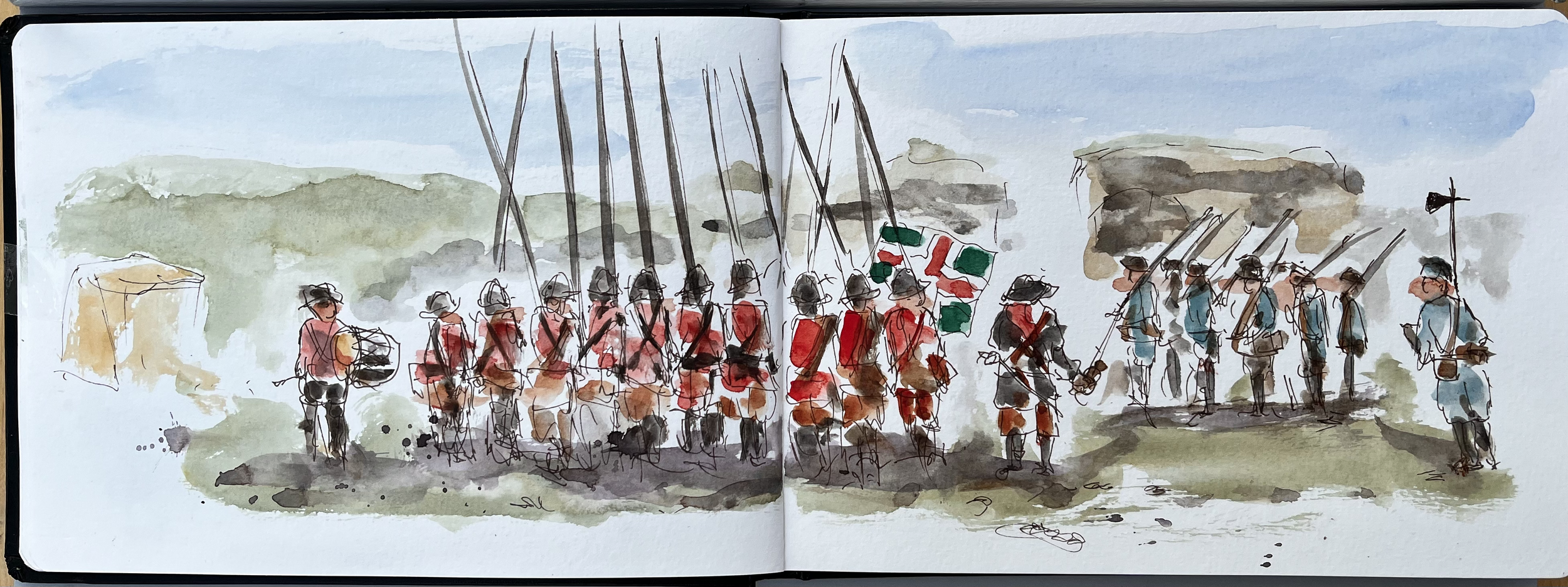 Battle for Wimborne re-enactment