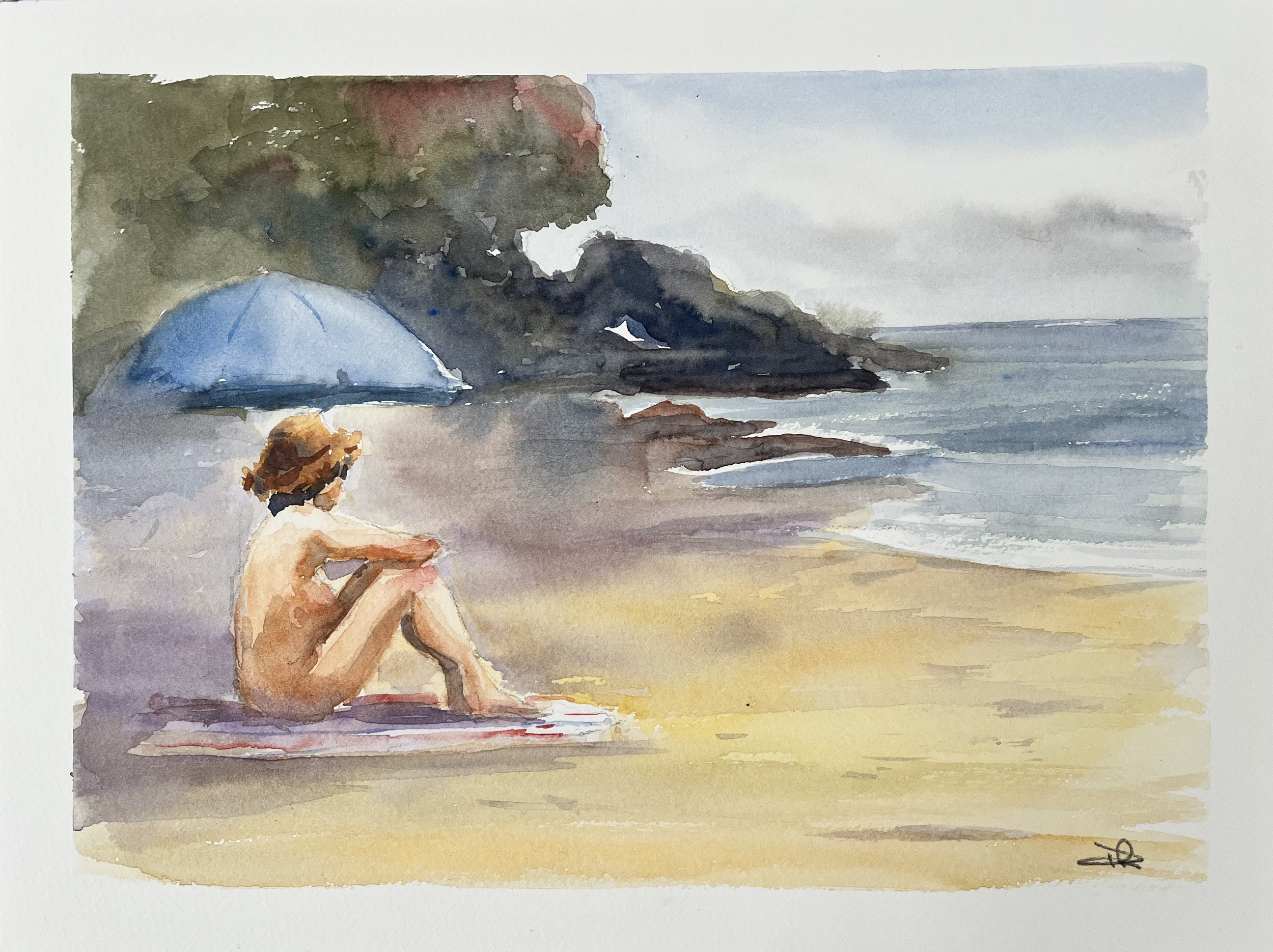 Waiheke beach, New Zealand