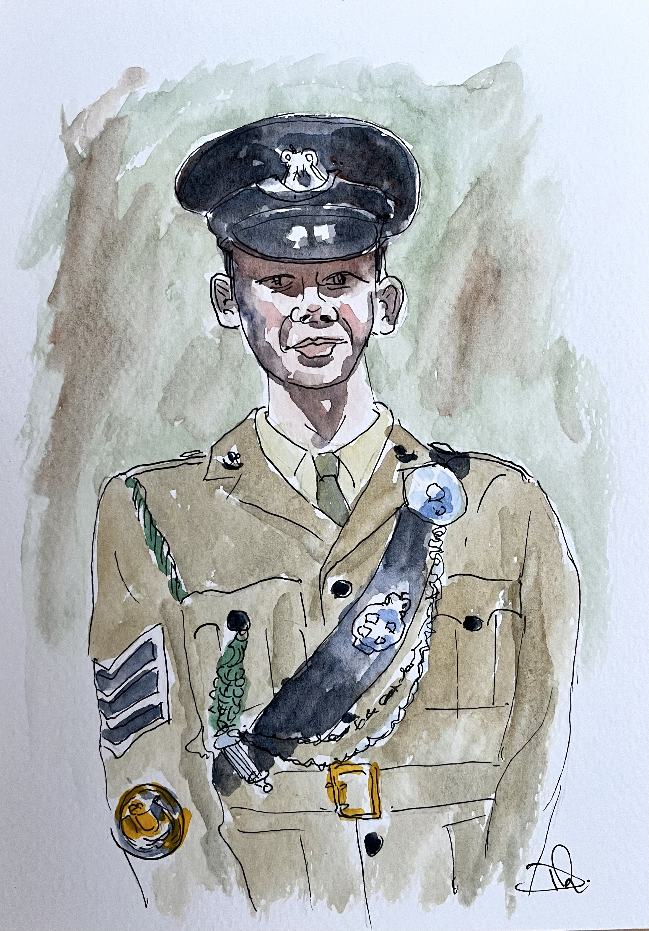 One of the Lieutenant's cadets