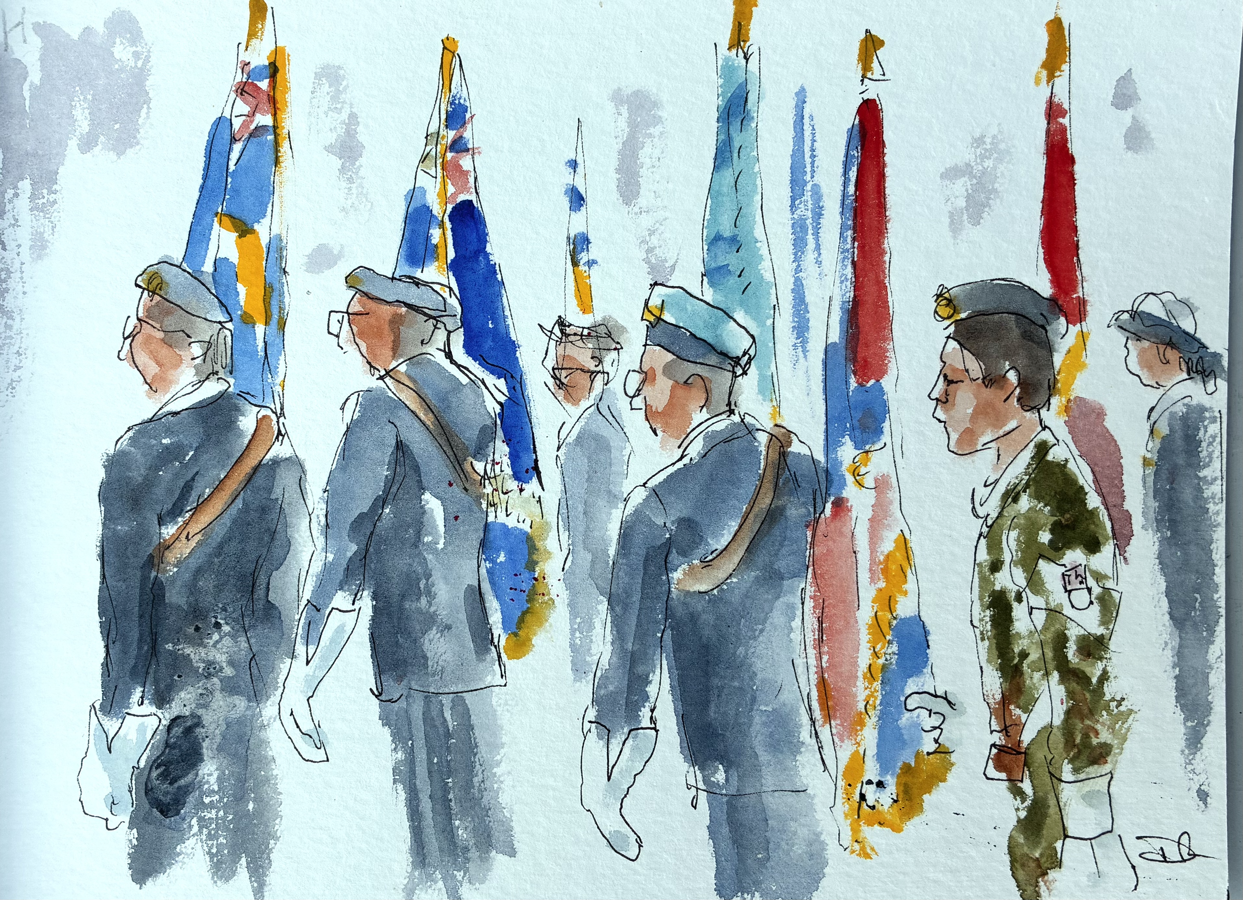 Armed Forces Flag Raising Ceremony, Dorchester. 22 June 2026