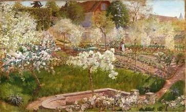 Blossoming Time In Normandy (1901)