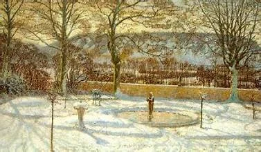 Winter Garden At Giverny (1902)