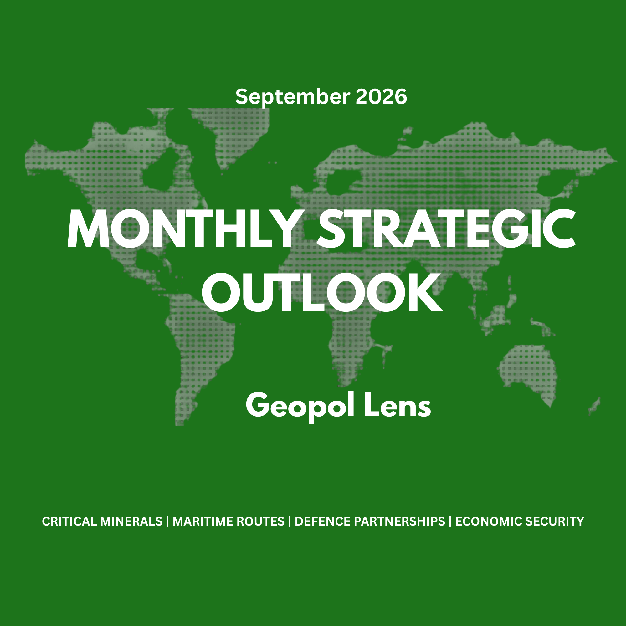 MONTHLY STRATEGIC OUTLOOK | SEPTEMBER 2026