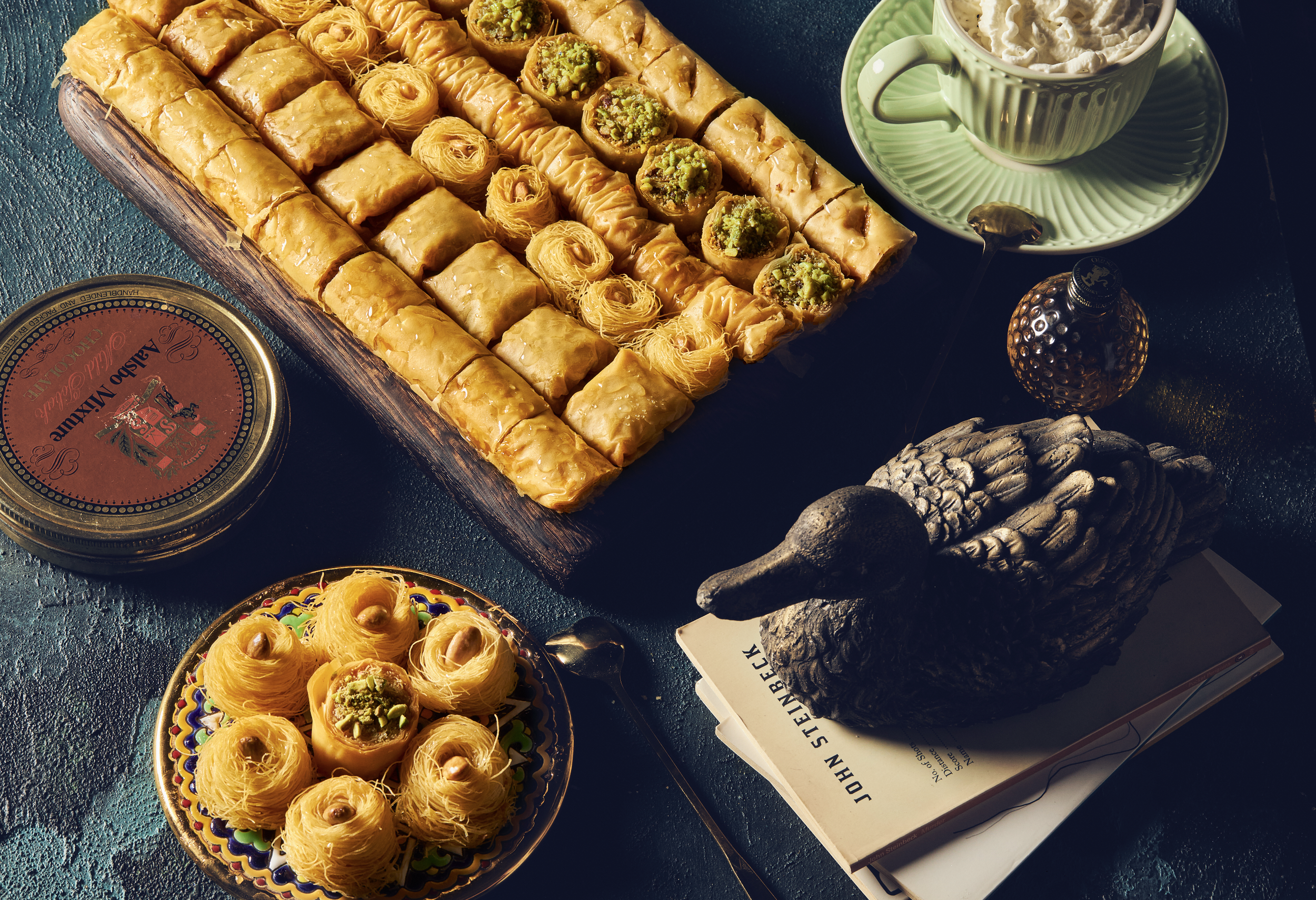 With the Levantine series of six different handmade baklava designs at this year’s exhibition