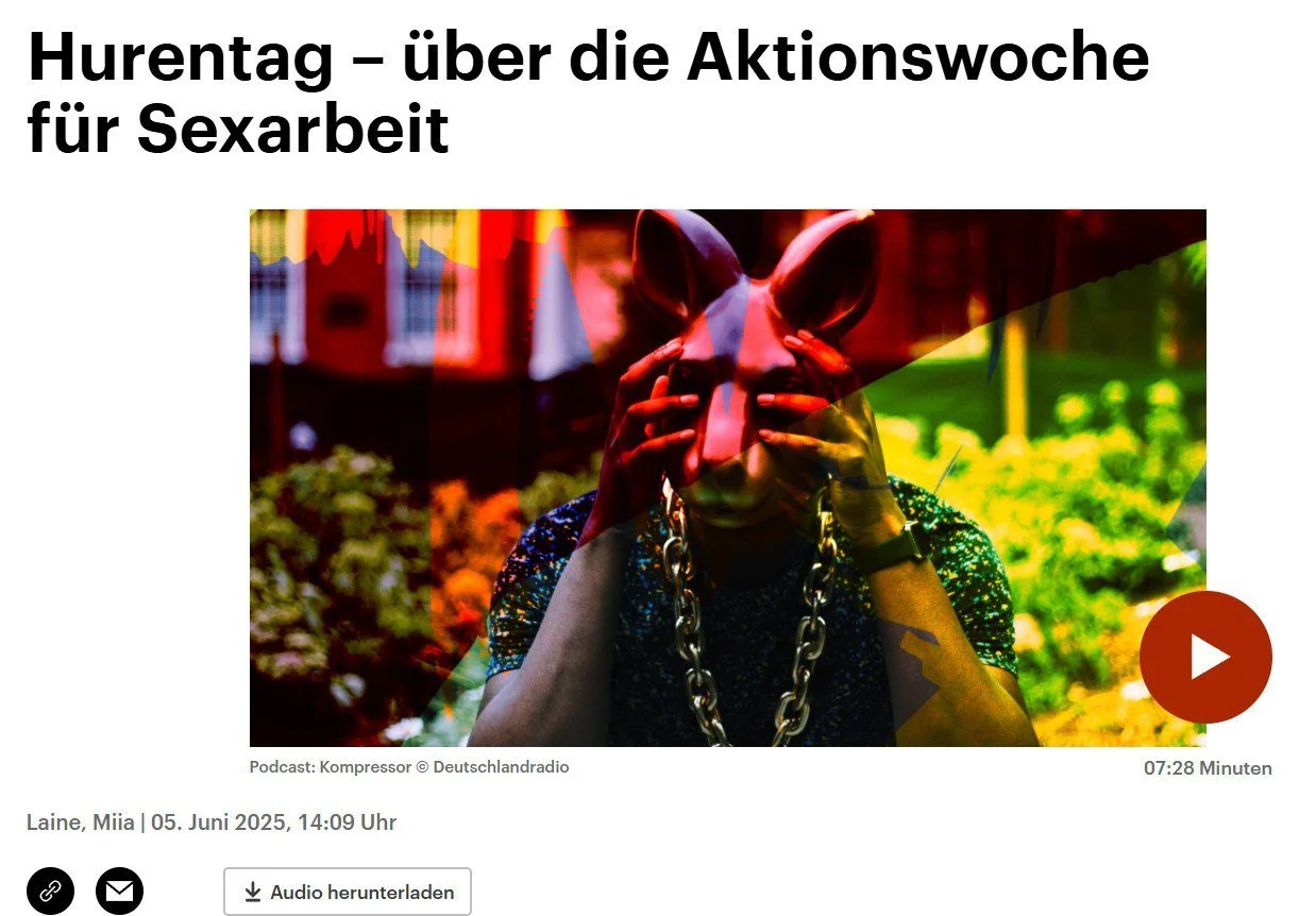 Hurentag – über die Aktionswoche für Sexarbeit